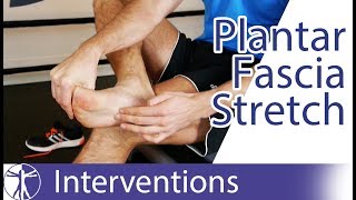 Plantar Fascia Stretch  Plantar Fasciitis [upl. by Ikin]