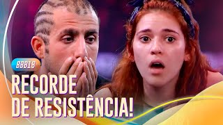 A MAIOR PROVA DE RESISTÊNCIA DE TODOS OS TEMPOS ANA CLARA E KAYSAR SE ENFRENTAM 42H 🤯  BBB 18 [upl. by Acinok]