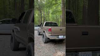 Muffler delete 2002 Chevy s10 idle [upl. by Hulbig386]