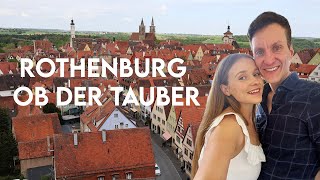 Rothenburg Ob Der Tauber  Romantic Road Germanys Medieval Town [upl. by Ahsenad98]