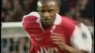 Patrick Vieira Goal vs Man Utd [upl. by Arbuckle]