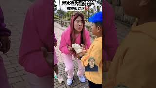 DIKASIH BONEKA DARI ABANG BAIK⁉️ musica santioficial music santi baile tendencia humor [upl. by Melisande977]