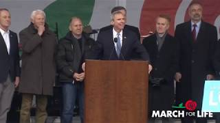 Representative Dan Lipinski DIL at the March for Life 2019 [upl. by Deborath676]