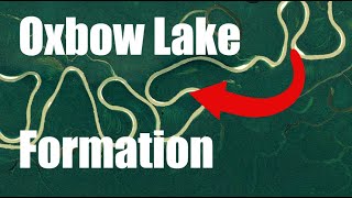 Oxbow Lake Formation  Time Lapse 19852020 [upl. by Ocirnor149]