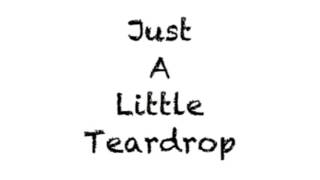 Just A Little Teardrop [upl. by Yttam]