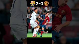 The first final between Messi amp Ronaldo  Barcelona VS Manchester United 20 UCL Final 2009 [upl. by Aehsal]