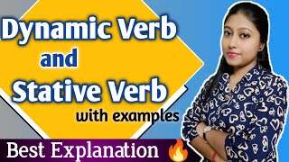 Dynamic Verb and Stative Verb  State Verb and Event Verb  Static Verb  Action Verb [upl. by Asiulana]