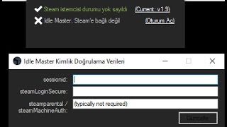 STEAM IDLE MASTER 19 YENİ SÜRÜM GİRİŞ  STEAMDAN PARA KAZANMAK idlemaster [upl. by Aggy85]