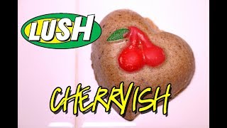 Lush CHERRYISH Body Scrub Sinkside DEMO amp REVIEW Valentines Day 2018 [upl. by Richel]