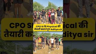 SSC CPO SI Running Test 🥵😱  ft Aditya Ranjan Sir trending adityaranjantalks shorts [upl. by Anitserp737]