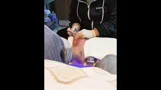 ManiPedi anyone footcare manipedi nailsalon hotnails 10toesdown salonvibes iykyk [upl. by Dwight170]