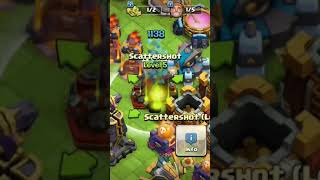 Scattershot upgrade to level 5 clashofclans supercell ClashOfClans [upl. by Dionne]