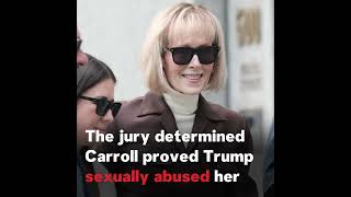 Jury Finds Donald Trump Liable For Sexual Abuse In E Jean Carroll Case [upl. by Walford]