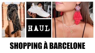 HAUL  Shopping à Barcelone [upl. by Ahsiet]