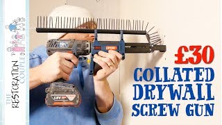 BUDGET SCREW GUN HACK  Convert Drill to Collated Driver [upl. by Eiramrebma]