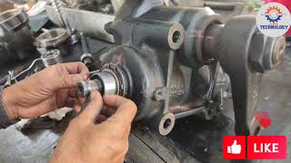 How To repair power Steering Box Assembly Mercedes benz Power Steering Box Oil leakage seal replace [upl. by Ruamaj811]