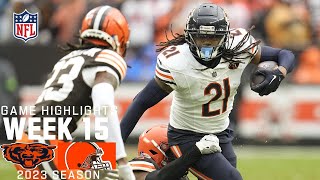 Chicago Bears vs Cleveland Browns  2023 Week 15 Game Highlights [upl. by Tuneberg60]