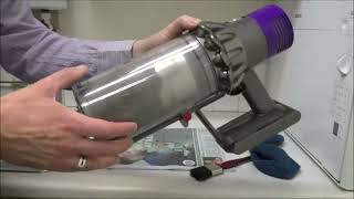 How to clean and maintain the Dyson V10 Cordless Vacuum Cleaner [upl. by Talich]