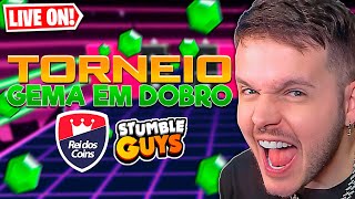 🔴 BORA O MELHOR TORNEIO DO STUMBLE GUYS ‹ KHORTEX › [upl. by Ahsenar]