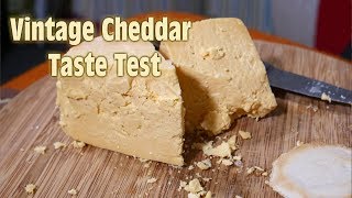 Vintage Cheddar at 1 Year Old Taste Test [upl. by Atirihs]