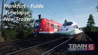 Train Sim World 5  Frankfurt Trainstation Timelapse  New Trailer [upl. by Eissim]