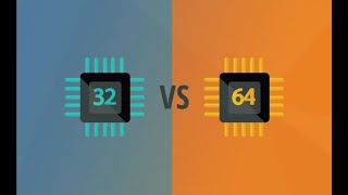 32 Bit VS 64 Bit  الفرق بين نظام [upl. by Teryl]