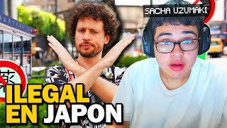 SACHA UZUMAKI REACCIONA A quotCOSAS ILEGALES PERO LEGALES EN JAPÓNquot  LUISITO COMUNICA [upl. by Arutek]