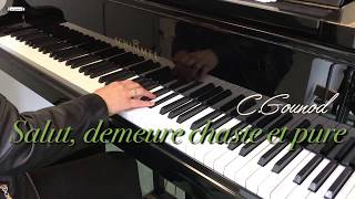 Salut demeure chaste et pure Accompaniment Karaoke Faust Gounod [upl. by Midian]