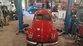 vw coccinelle 1300 remontage moteur par étapes 22 [upl. by Yotal]