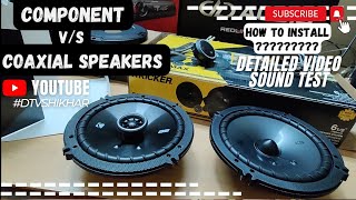 Which Speakers to buy  Components Or Coaxial Speakers  Output Explained audio viral caraudio [upl. by Clayton]