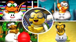 Evolution of Lakitu Rescues in Mario Kart 19922017 [upl. by Marje]