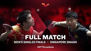 Fan Zhendong v Ma Long  Singapore Smash 2022 Mens Singles Finals  WTTSmashback [upl. by Anama]