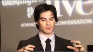 Ian Somerhalder  Interview with The Washington Post [upl. by Karina]