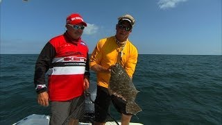 Offshore Fishing Port Canaveral for Flounder Cobia and Tripletail [upl. by Aylatan]