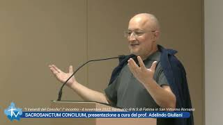 SACROSANCTUM CONCILIUM  prof Adelindo Giuliani [upl. by Polard]