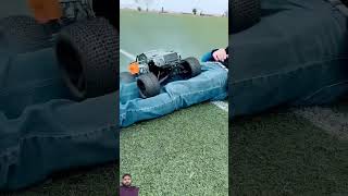 Nitro Truck Drives Over Me👍🏻 HPI Savage Stunt Best Clip [upl. by Dolhenty]