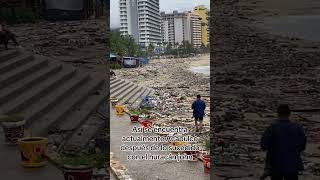 Así se encuentran las playas de acapulco guerrero después del huracan john [upl. by Salahi]