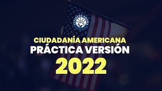 Práctica de ciudadanía americana  Versión 2022 [upl. by Adnerad]