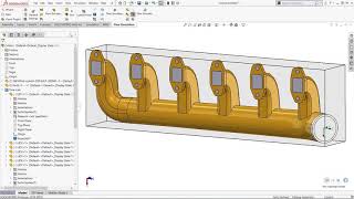 Video Tech Tip Non Watertight Volume Using the Leak Tracking Tool in SOLIDWORKS Flow Simulation [upl. by Letnuhs]