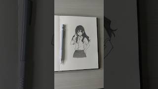 Drawing Kyouko Hori from Horimiyakyoukohori Hori horimiya anime drawing INAnime shorts [upl. by Bohner]