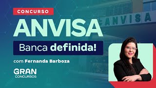 Concurso ANVISA CESBRASPE é a Banca definida [upl. by Synn]