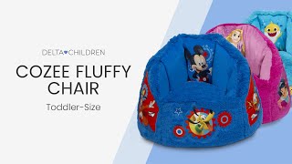 ToddlerSize Cozee Figural Chair by Delta Children [upl. by Itsyrk781]