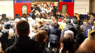 New Year After Party Crowd Switzerland 🇨🇭 [upl. by Ahseiym]