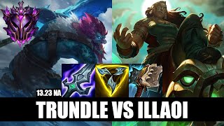 Trundle Top vs Illaoi Master NA 1323 [upl. by Nadiya]