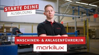 Ausbildung bei markilux  Maschinen amp Anlagenführerin Textil [upl. by Minnie]