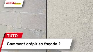 Comment crépir sa façade   Bricomarché [upl. by Esahc347]