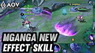 AOV  MGANGA REVAMP  NEW SKILL EFFECT  ARENA OF VALOR [upl. by Sallad]