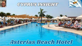 Asterias Beach Hotel Ayia Napa Cyprus  2024 Tour [upl. by Aneri]