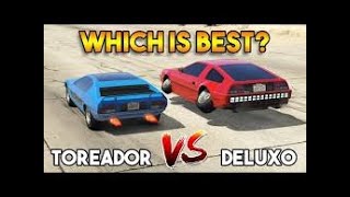 Deluxo VS Toreador in GTA 5  ruggamer gta5 [upl. by Terbecki]