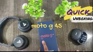 quick unbox moto G45 Best phone for all under 9999 ₹ motog45 [upl. by Pierette954]